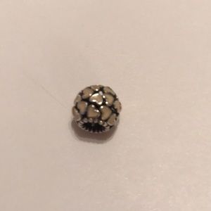 Pandora pink heart charm